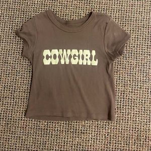 cowgirl brandy tee!